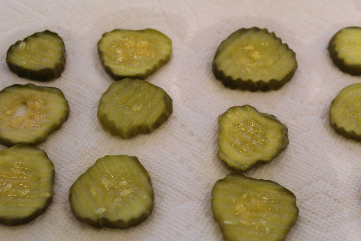 Air FryerParmesan Dill Pickle Chips