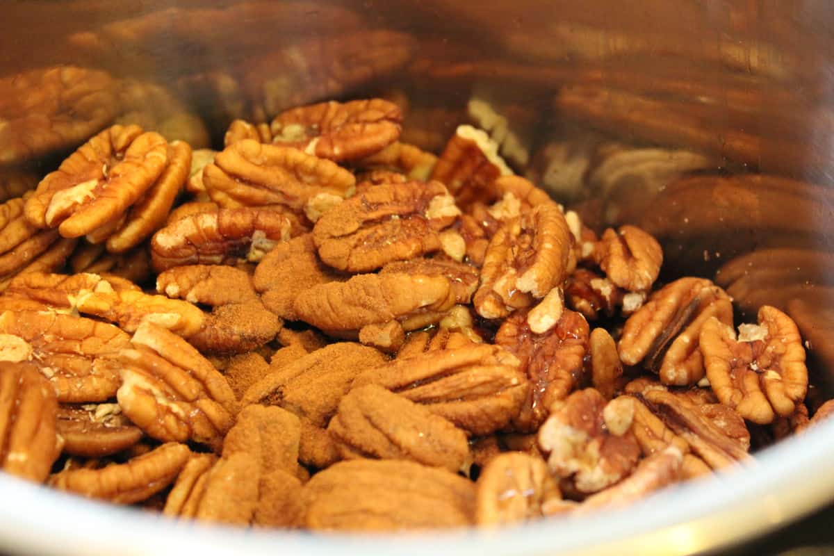 Instant Pot Candied Nuts Fork To Spoon