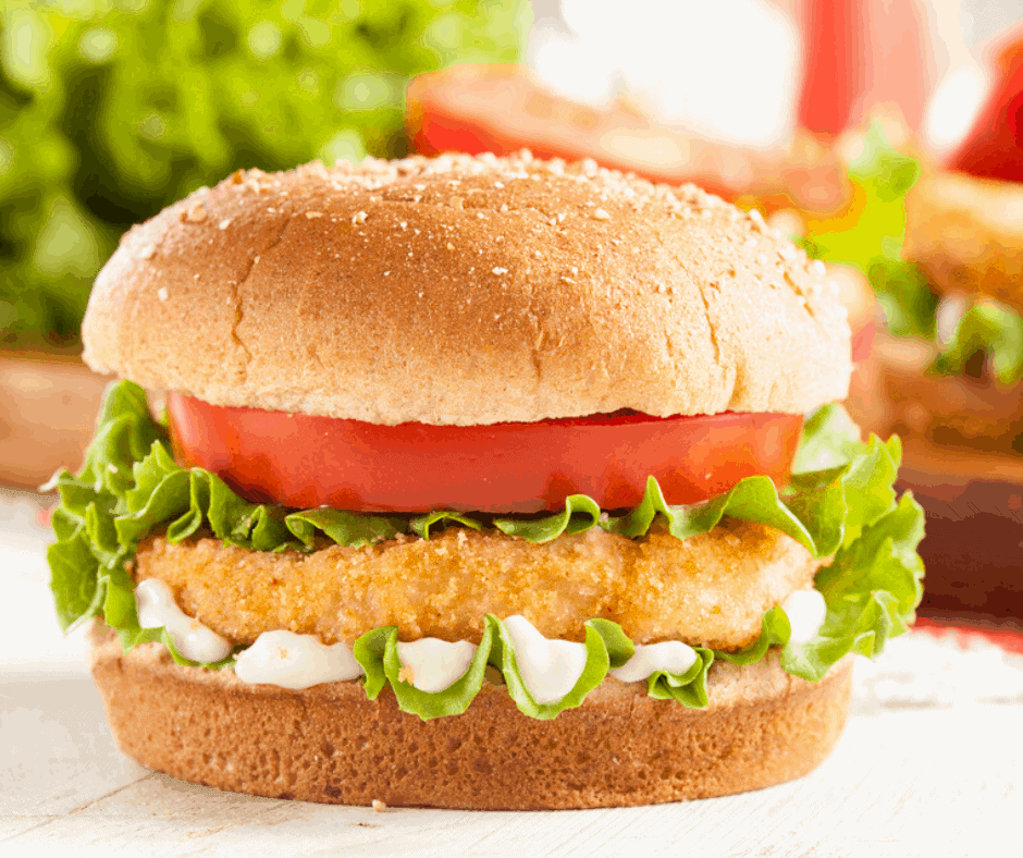Air Fryer Chicken Patty Sandwiches Fork To Spoon