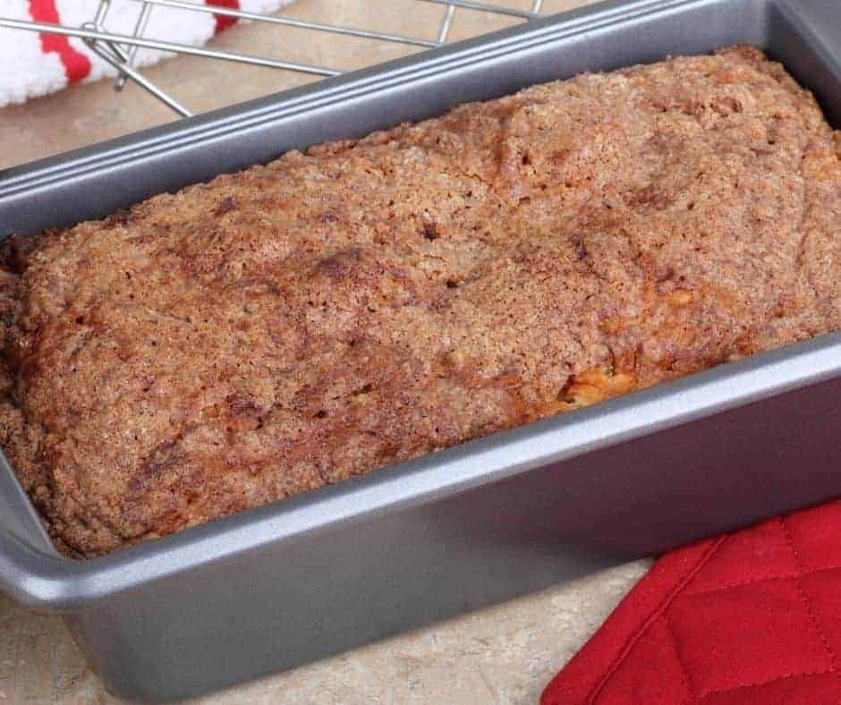 Making A Boxed Quick Bread In The Air Fryer Fork To Spoon