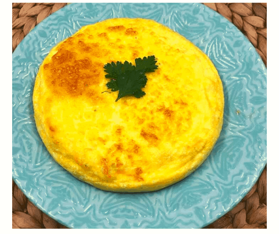Air Fryer, Easy Egg and Cheese Frittata Fork To Spoon