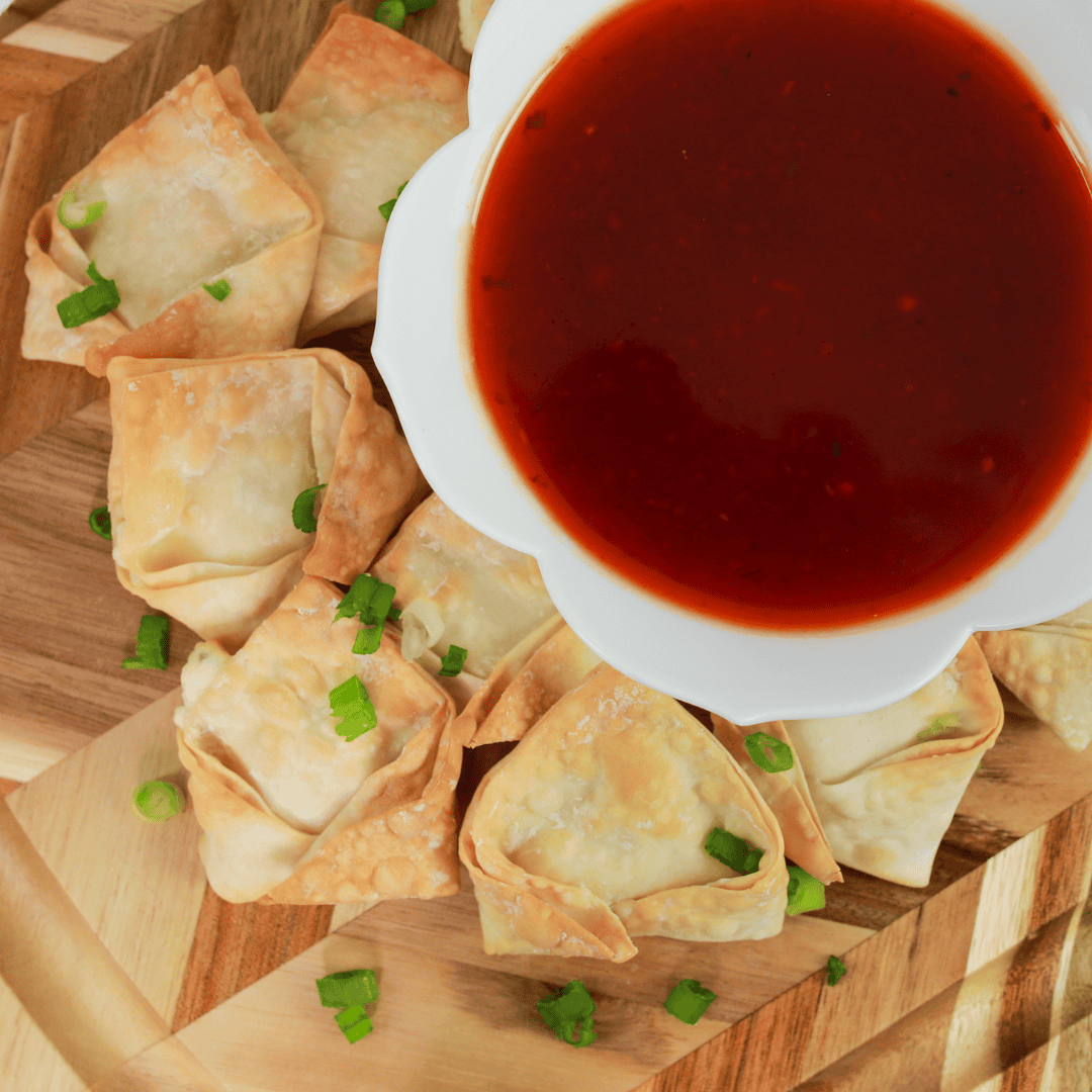 Panda Express Cream Cheese Rangoon Fork To Spoon