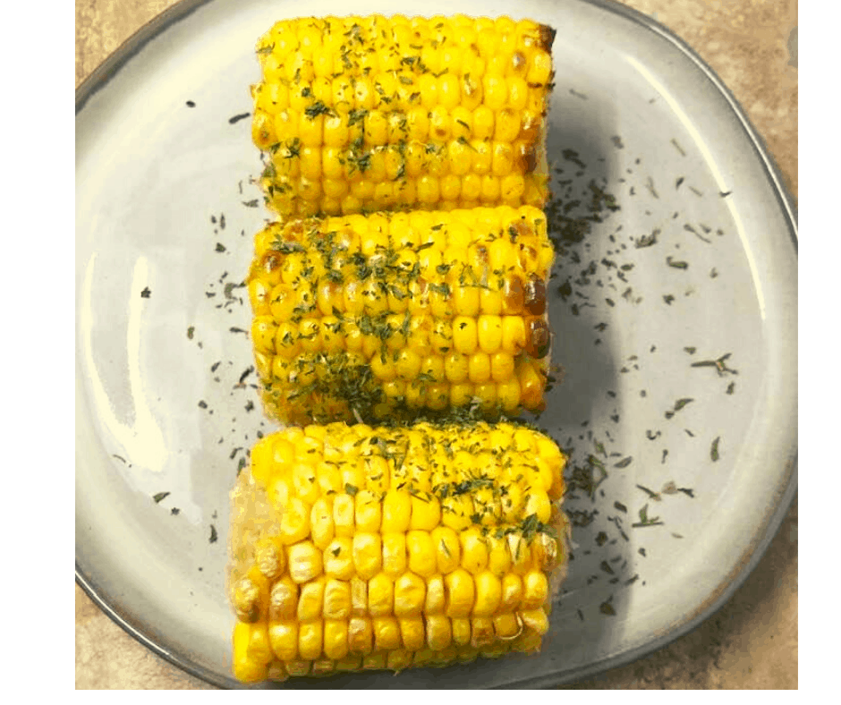 How To Make Frozen Corn on the Cob in the Air Fryer Fork To Spoon