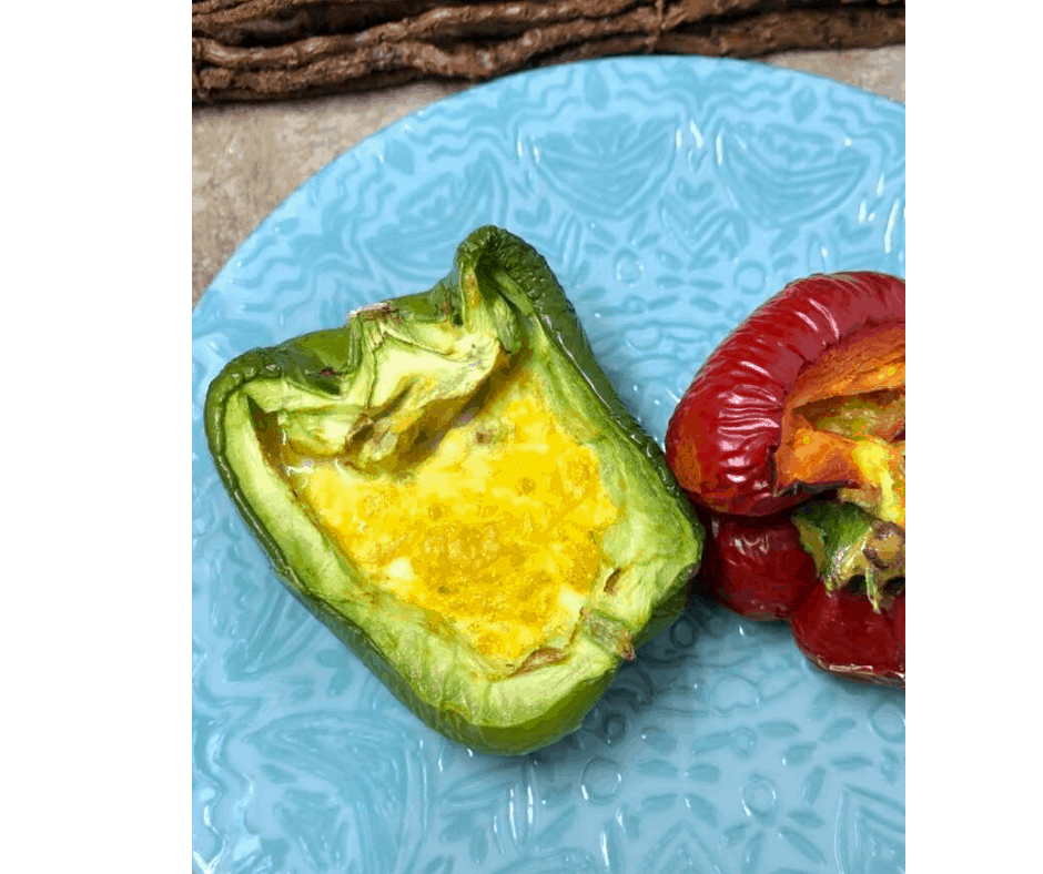 Air Fryer, Pepper EgginaHole (KETO Friendly) Fork To Spoon