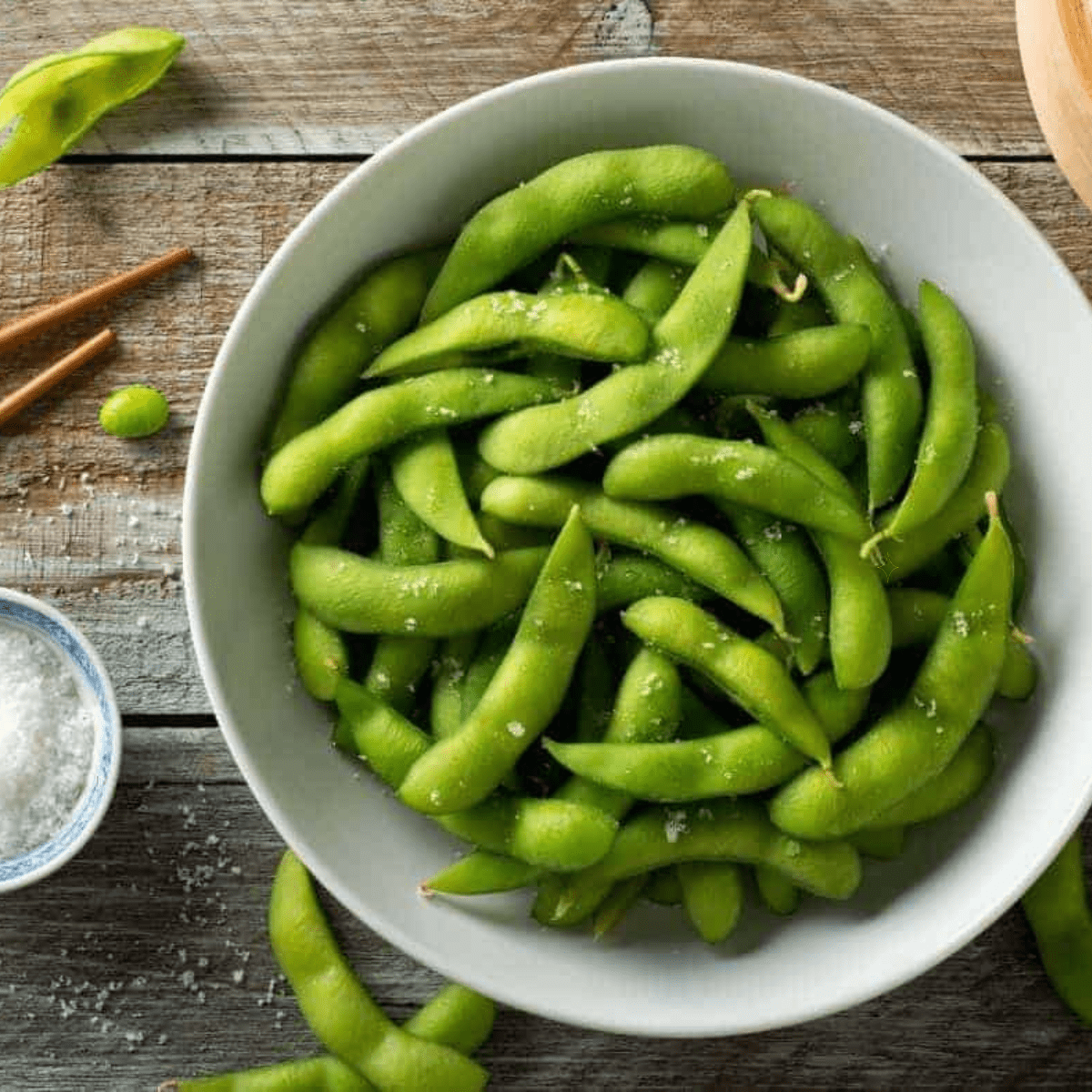 Air Fryer Edamame Fork To Spoon