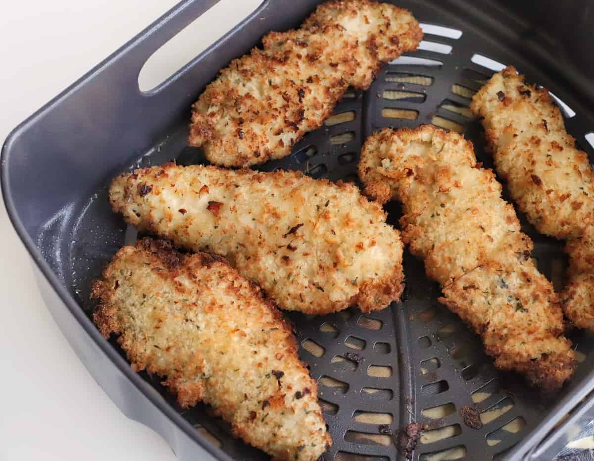 Air Fryer Easy Italian Chicken Tenders Fork To Spoon