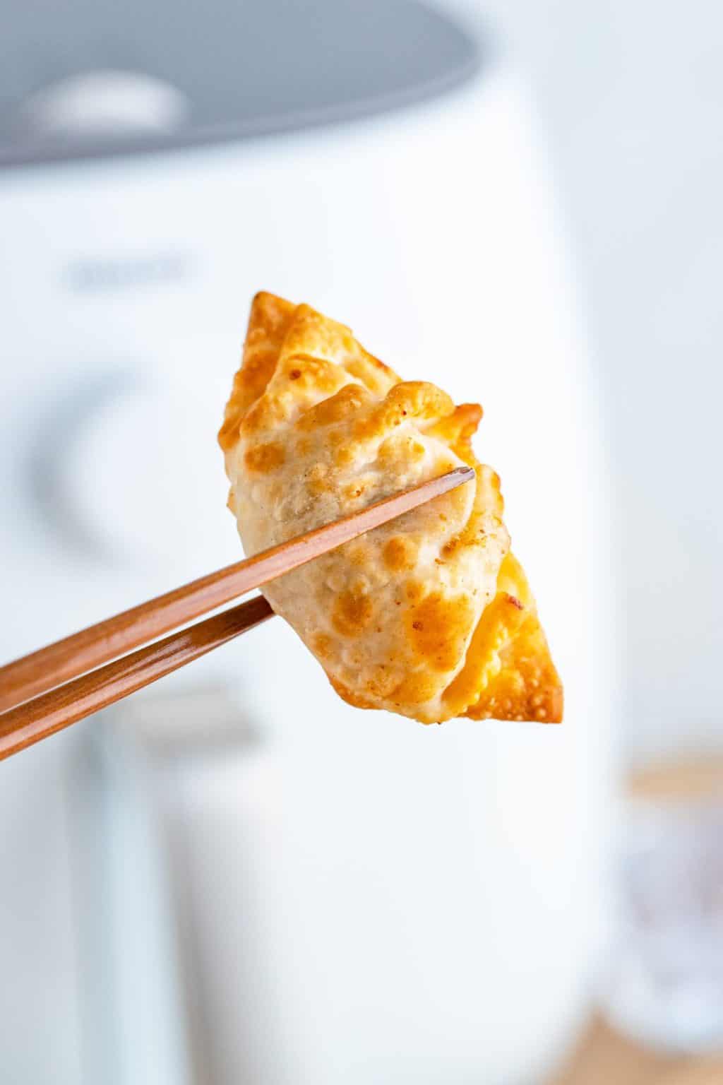 Air Fryer Ginger Pork Dumplings Fork To Spoon
