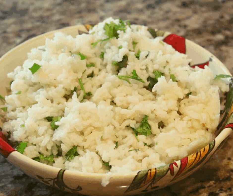 Instant Pot Cilantro Lime White Rice Fork To Spoon