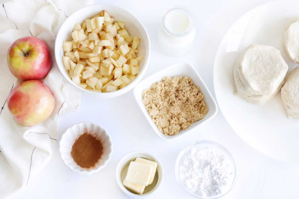 Air Fryer Apple Cinnamon Monkey Bread Fork To Spoon