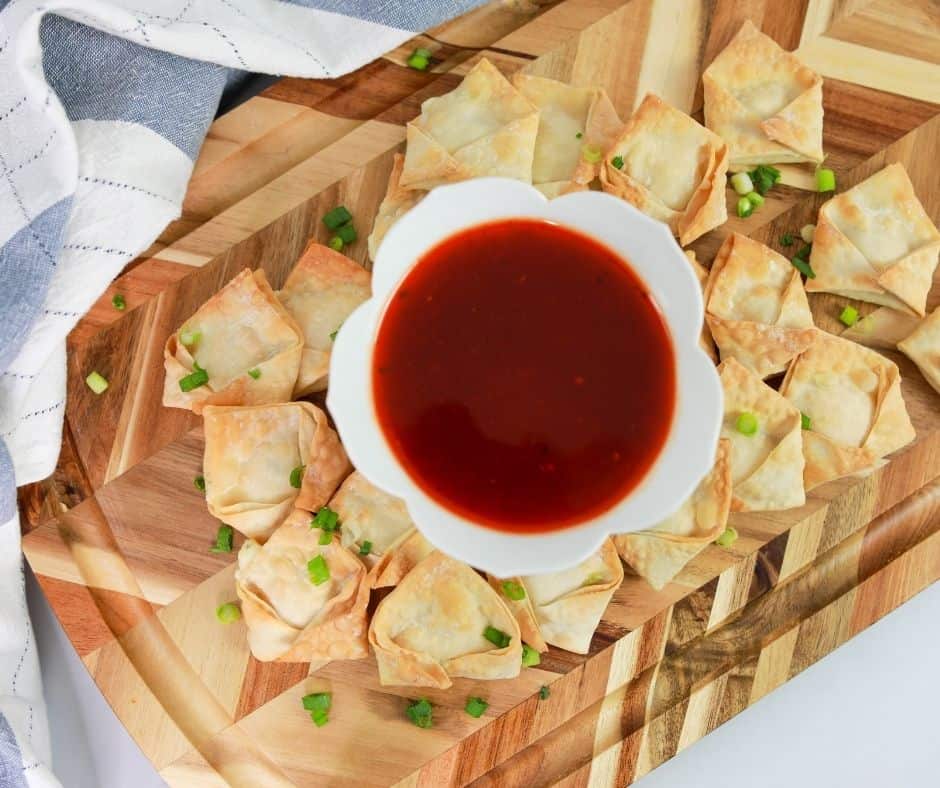 Air Fryer Copycat Panda Express Cream Cheese Rangoon Fork To Spoon