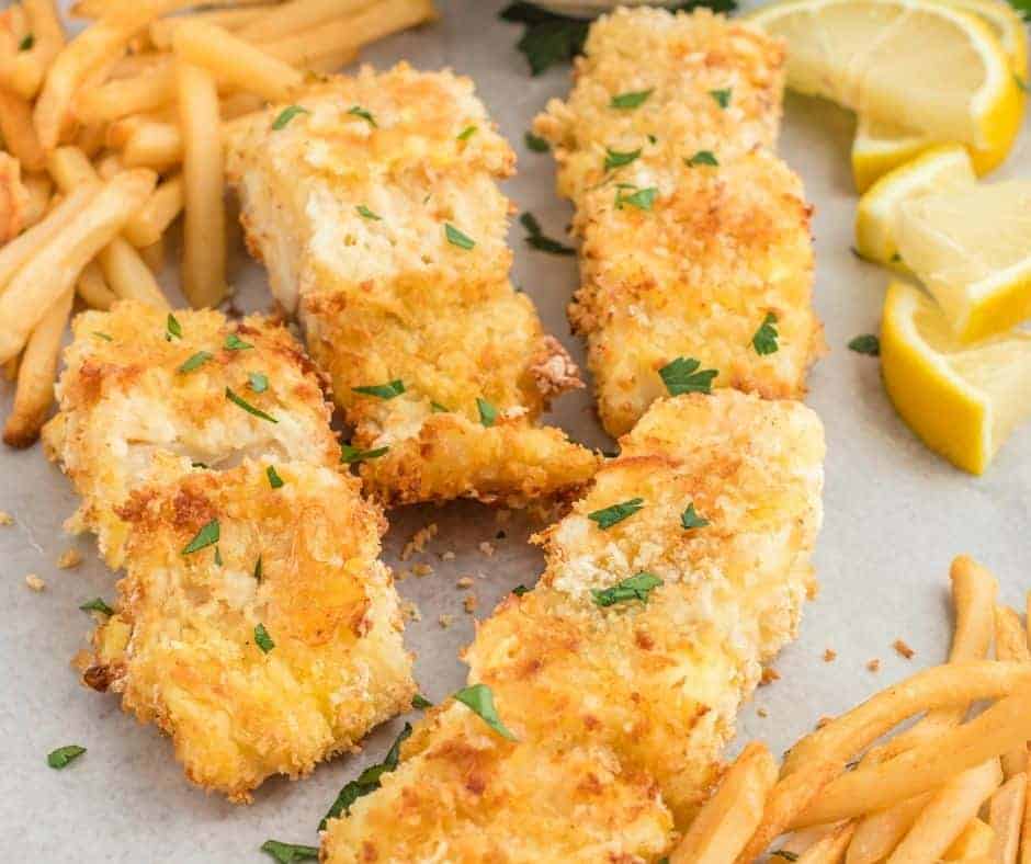 Crispy Air Fryer Cod Fork To Spoon