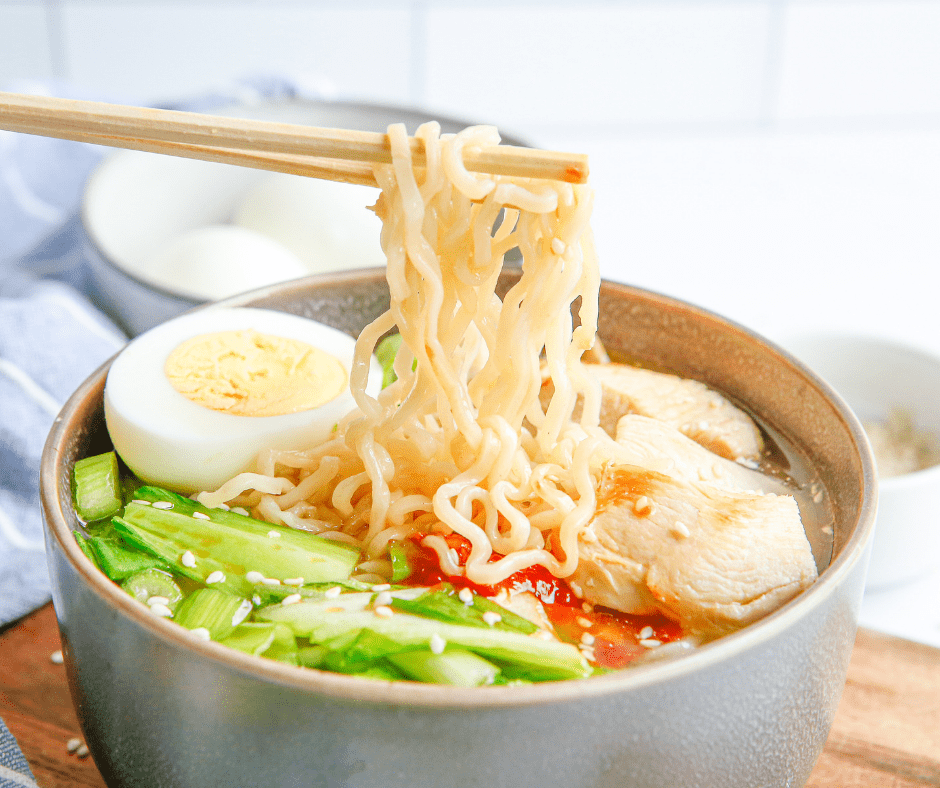 Instant Pot Chicken Ramen Fork To Spoon