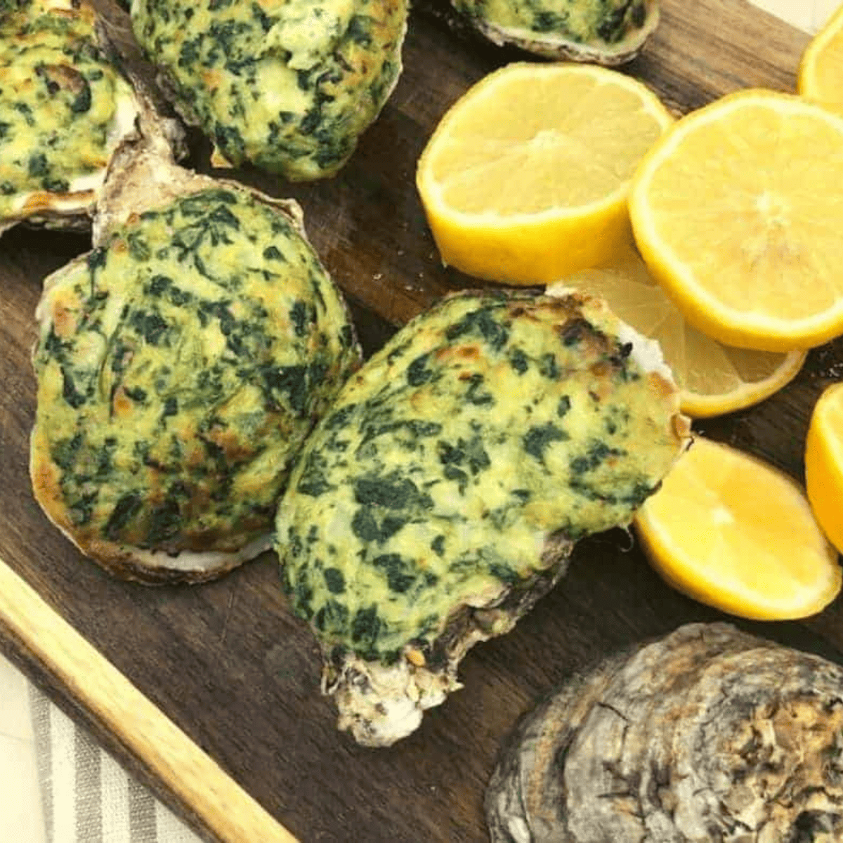 Air Fryer Oysters Rockefeller Fork To Spoon