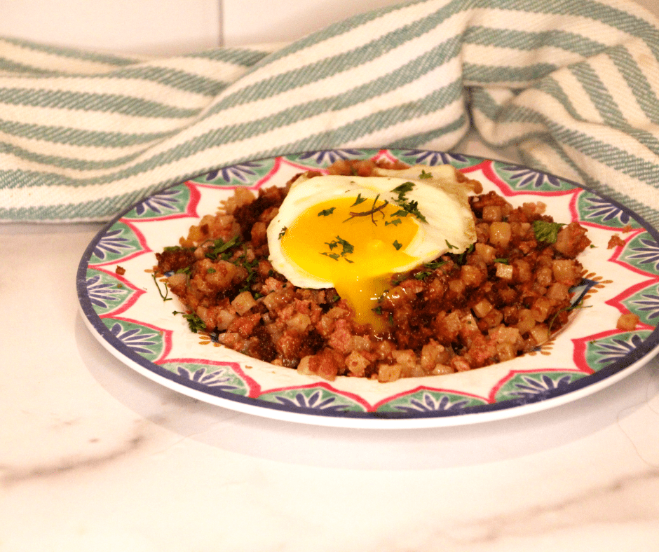Cooking Canned Corned Beef Hash In Air Fryer Fork To Spoon