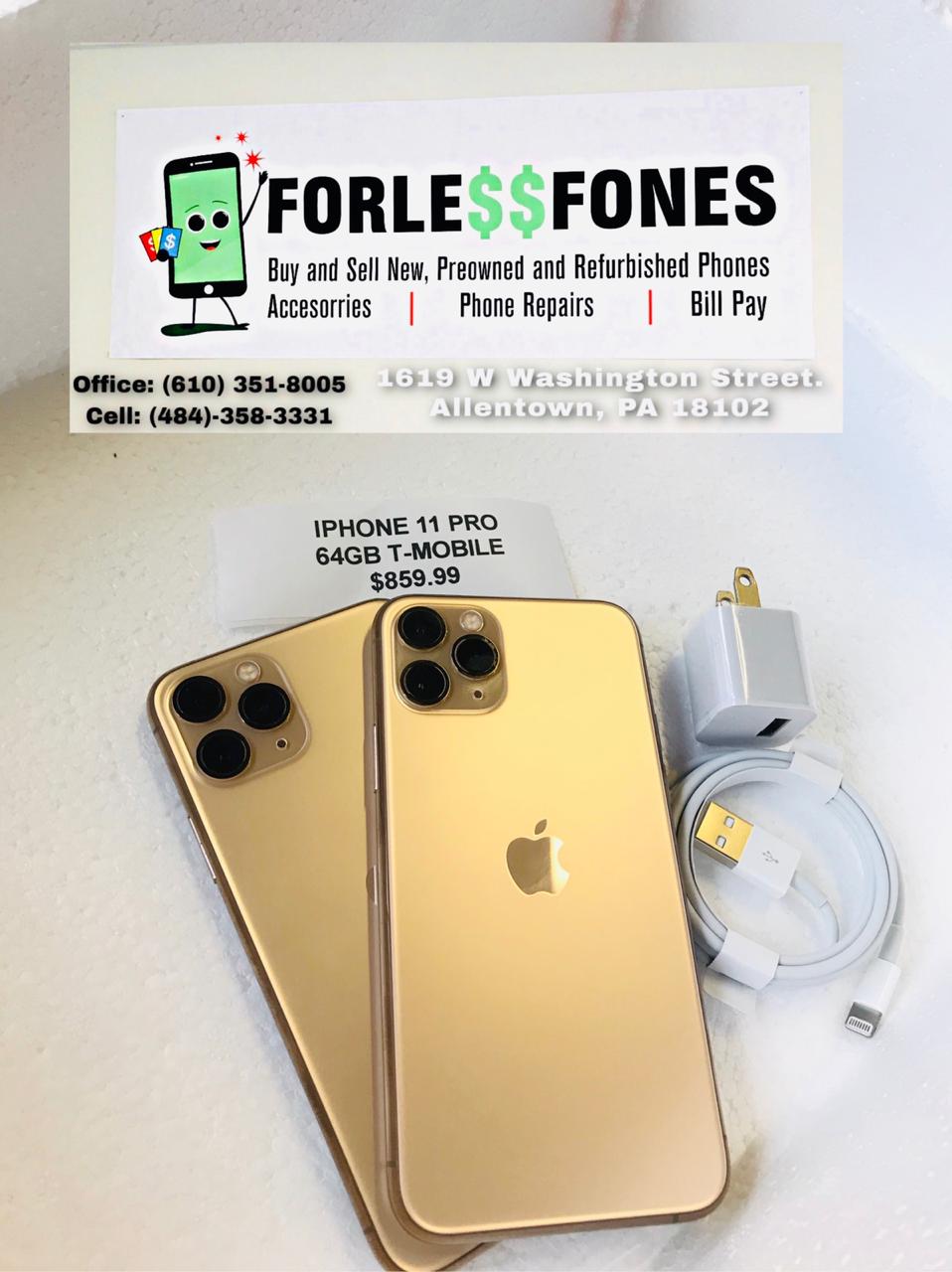 iPhone 11 Pro 64gb TMobile Forlessfones