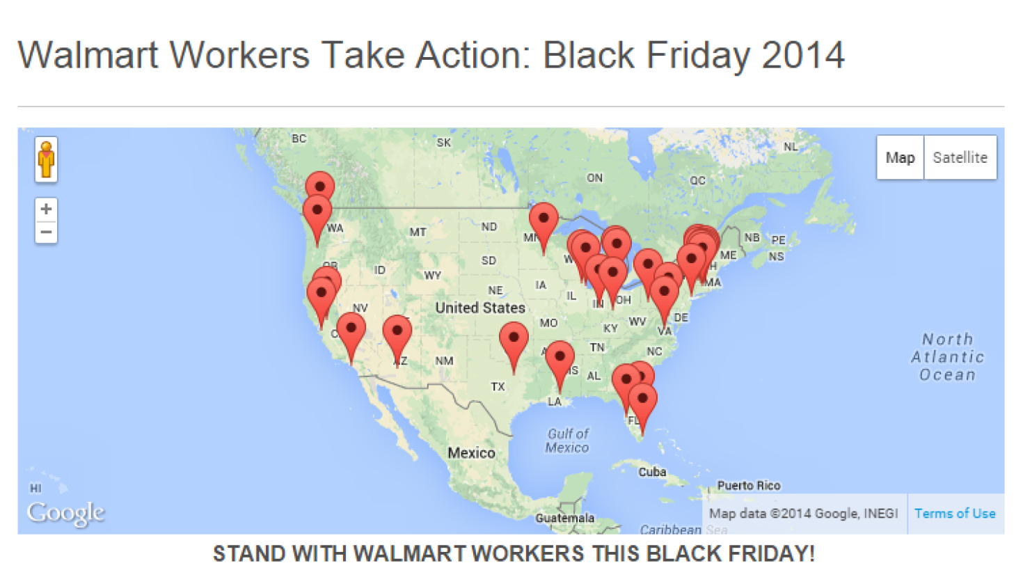 Stand with Walmart Workers this Black Friday
