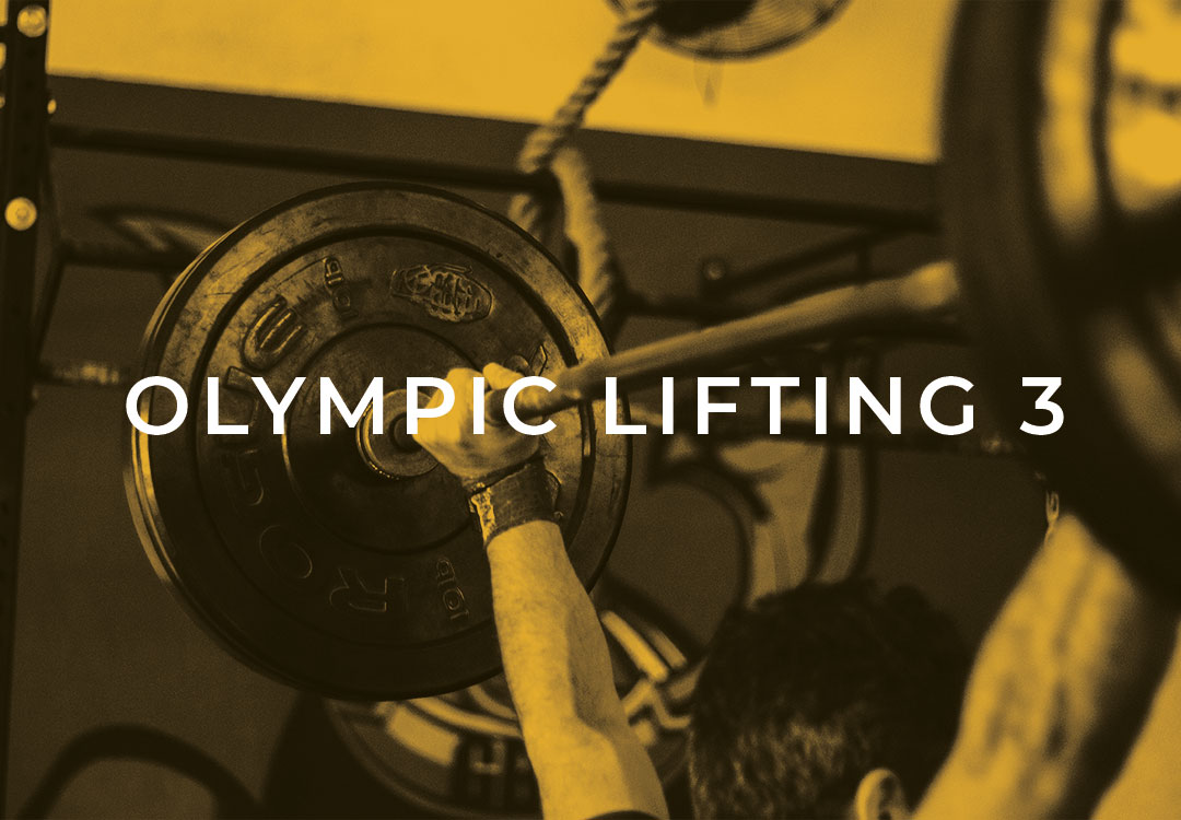 Removing the Barriers to Olympic Weightlifting Part 2 FORMAI