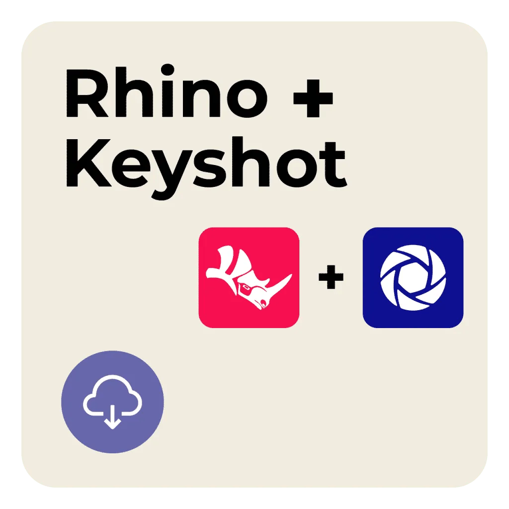 Acheter Rhino 3D et KeyShot Licence Commerciale
