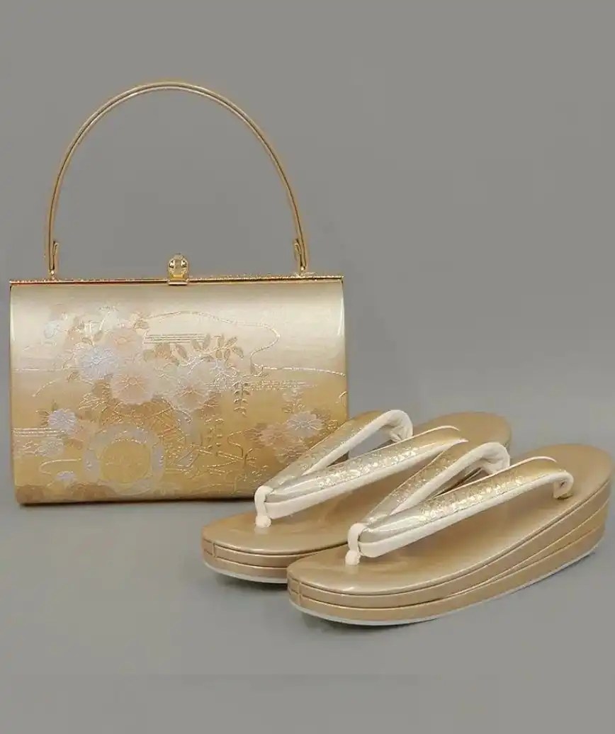 【留袖用】_草履&バッグセット(レンタル)