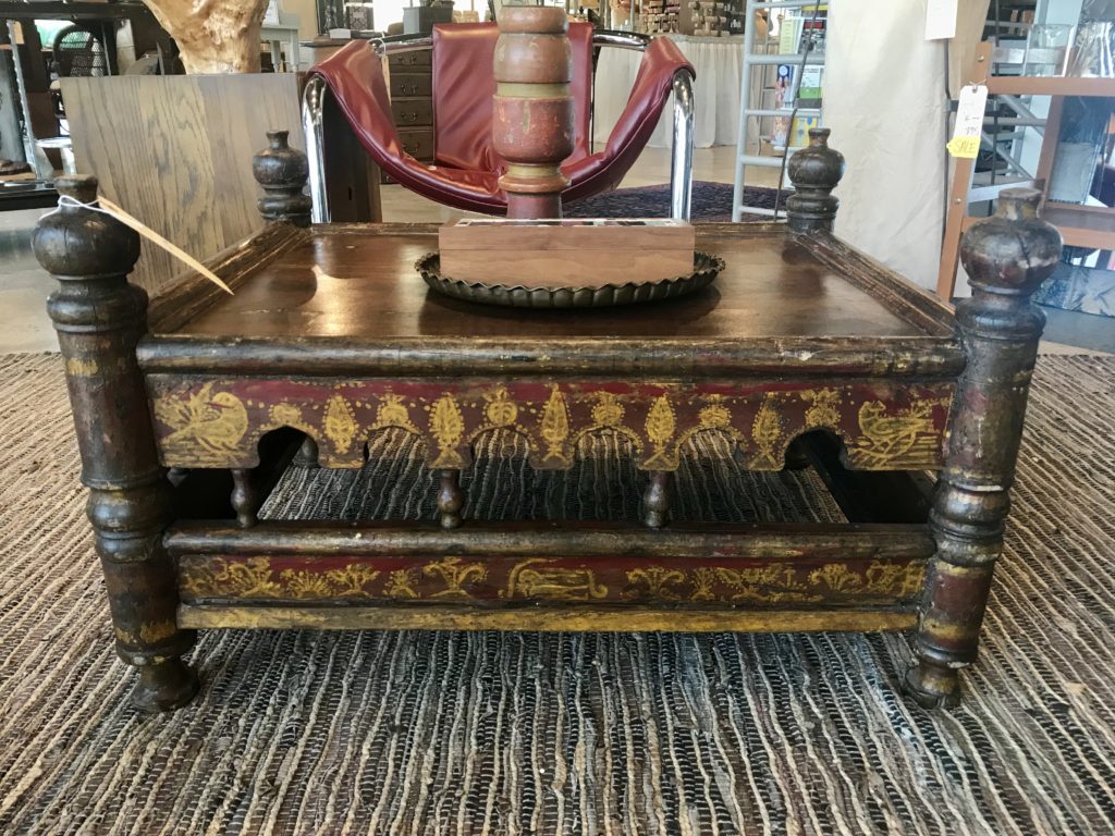 Persian Low Coffee Table Form & Function Asheville NC