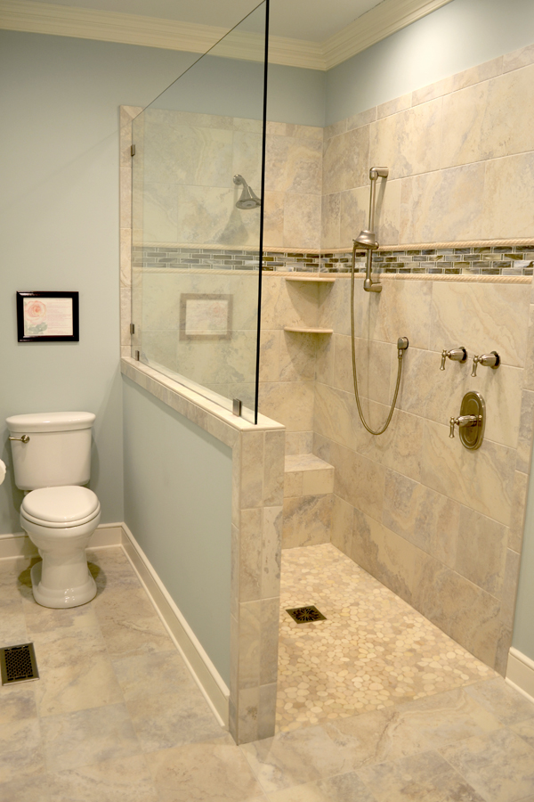 MasterBathRollInShowerToilet Form & Function