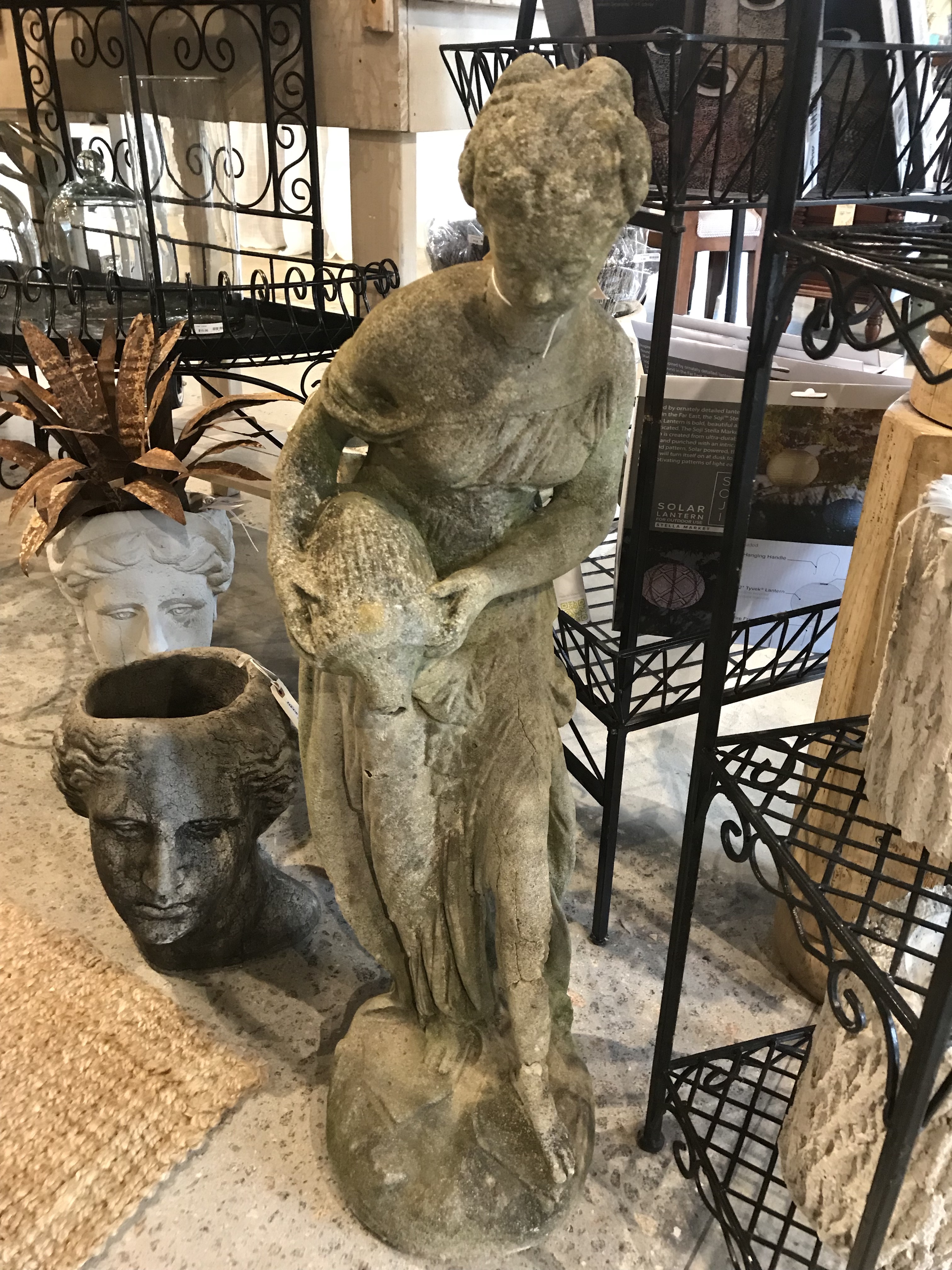 Rebecca Garden Statue Form & Function