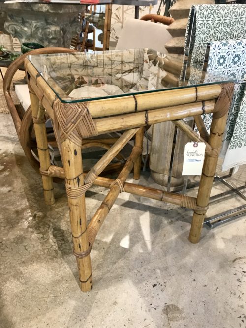 Rattan Square Table Form & Function