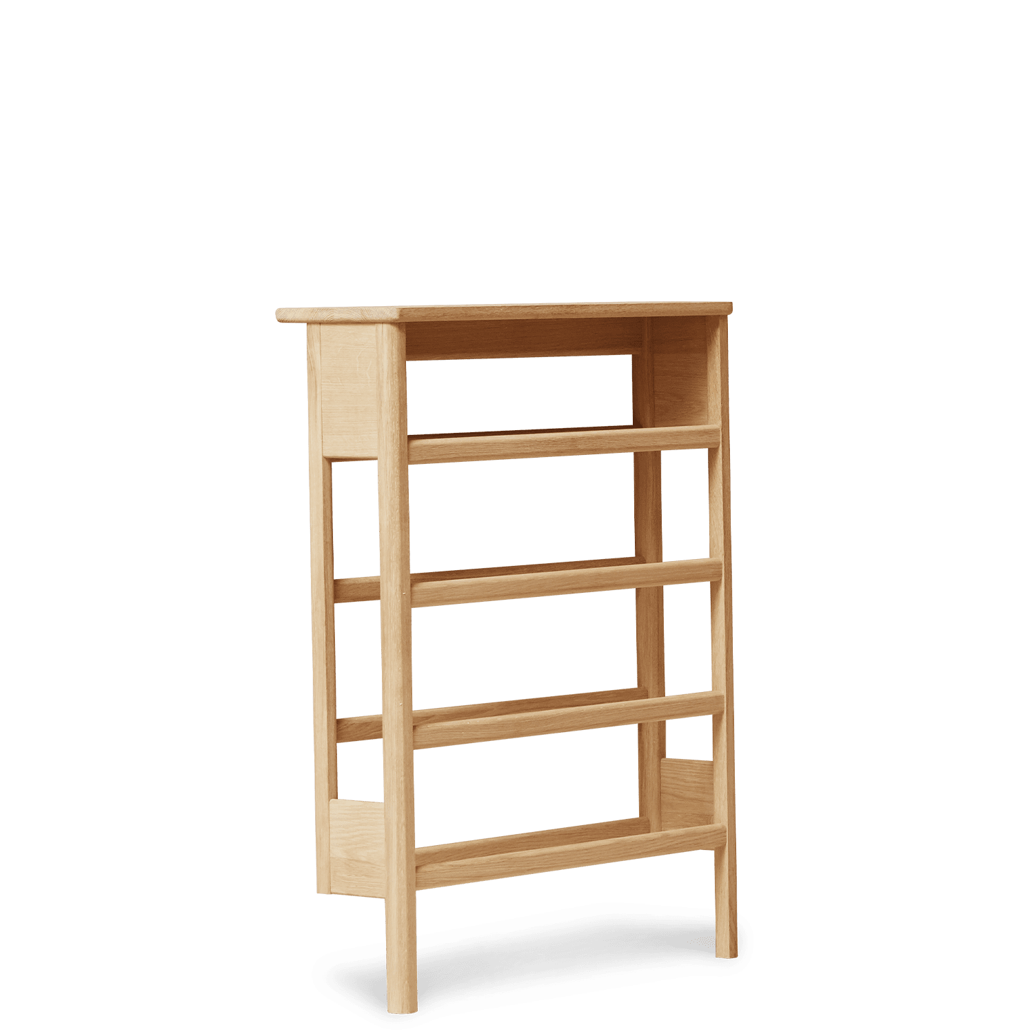A Line Shoe Rack 72, Oak Form & Refine