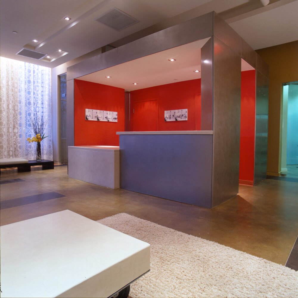Building Lobby Modern Design Park Triangle Apartments