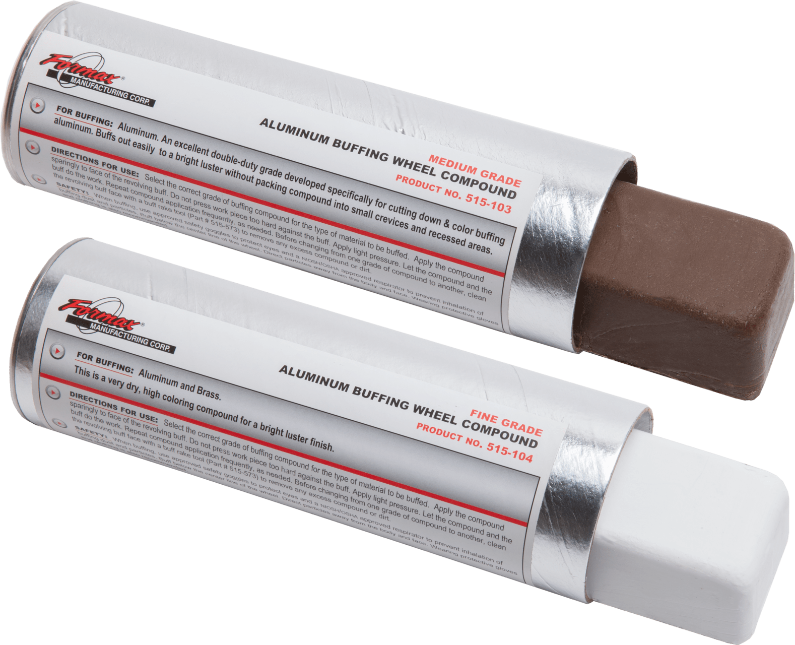 ALUMINUM BUFFING WHEEL COMPOUNDS Formax Manufacturing