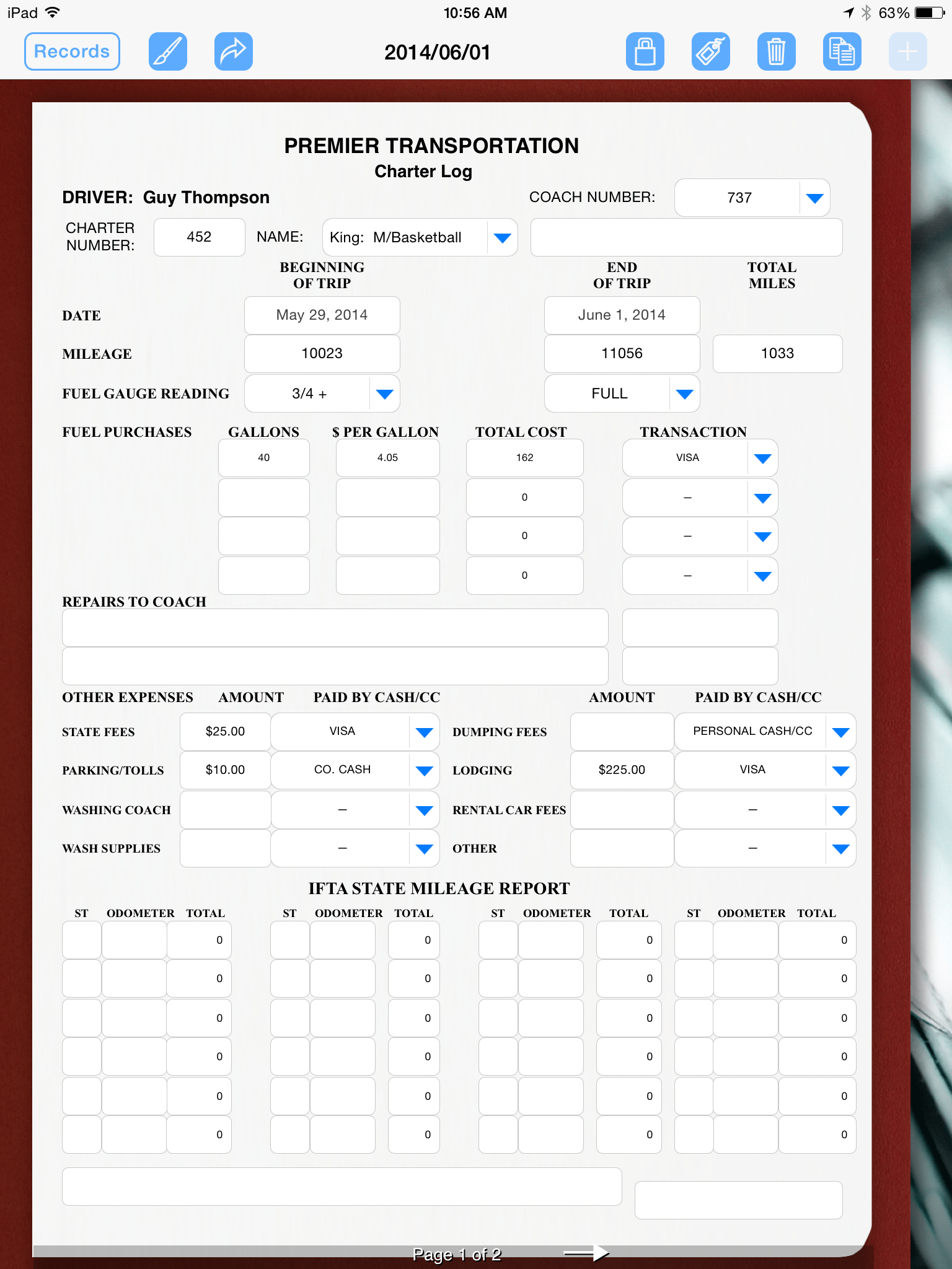 Bus Charter Company Uses FormConnect For Logging Trips Form Connections