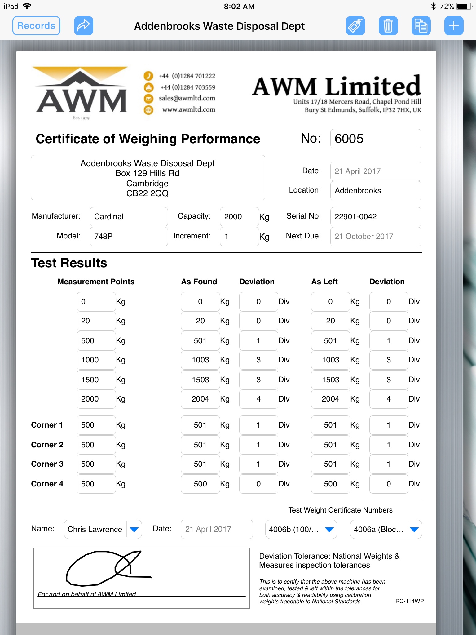 Calculating the Difference Between Two Fields