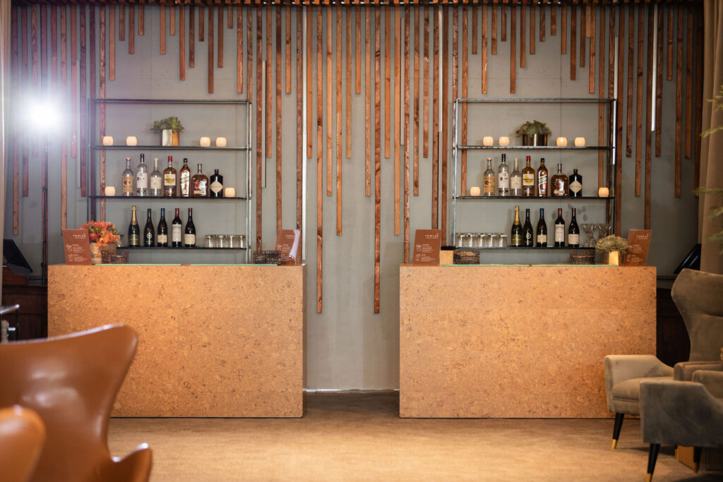 Cork Bar Rental Event Trade Show Furniture Rental FormDecor