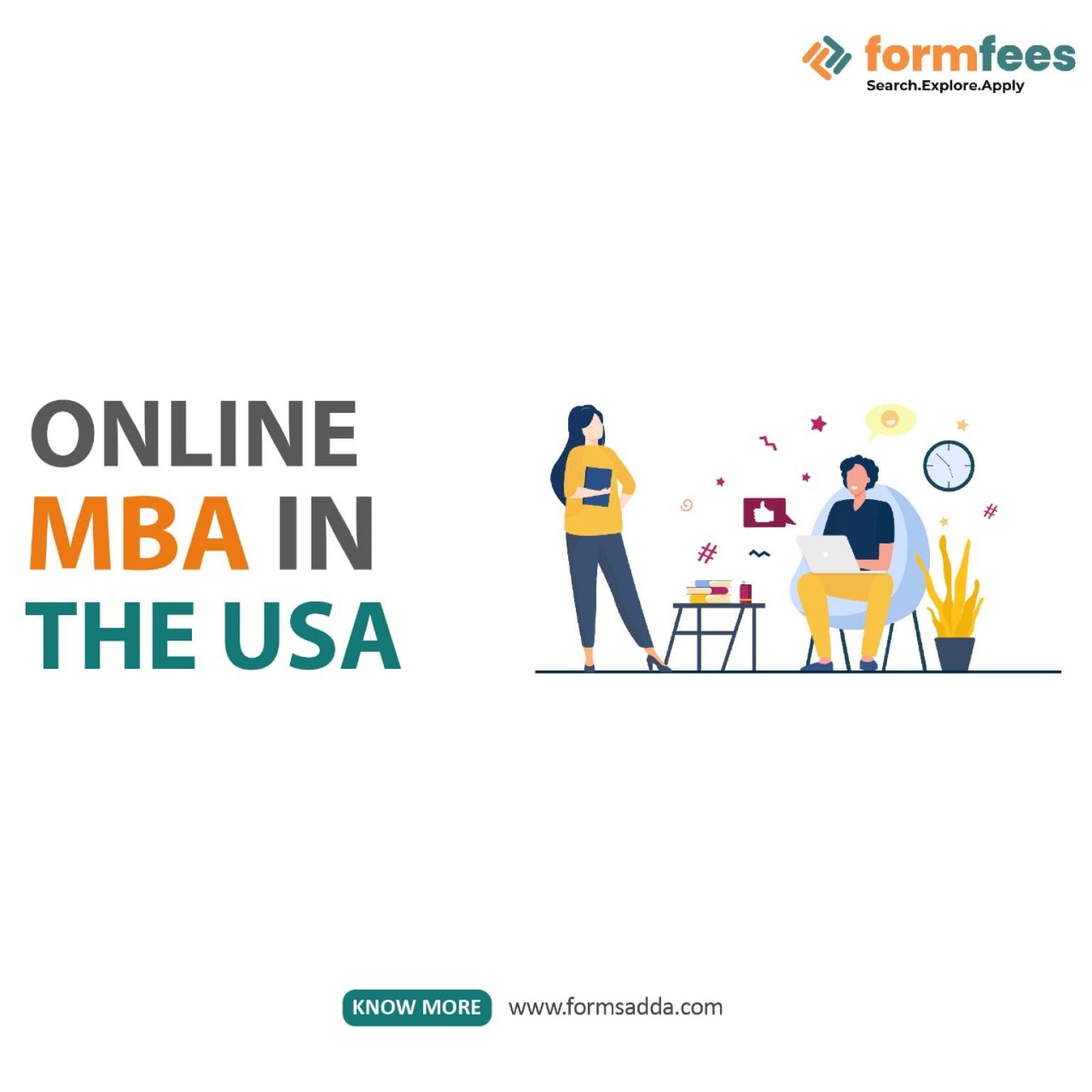 Online MBA in the USA Formfees