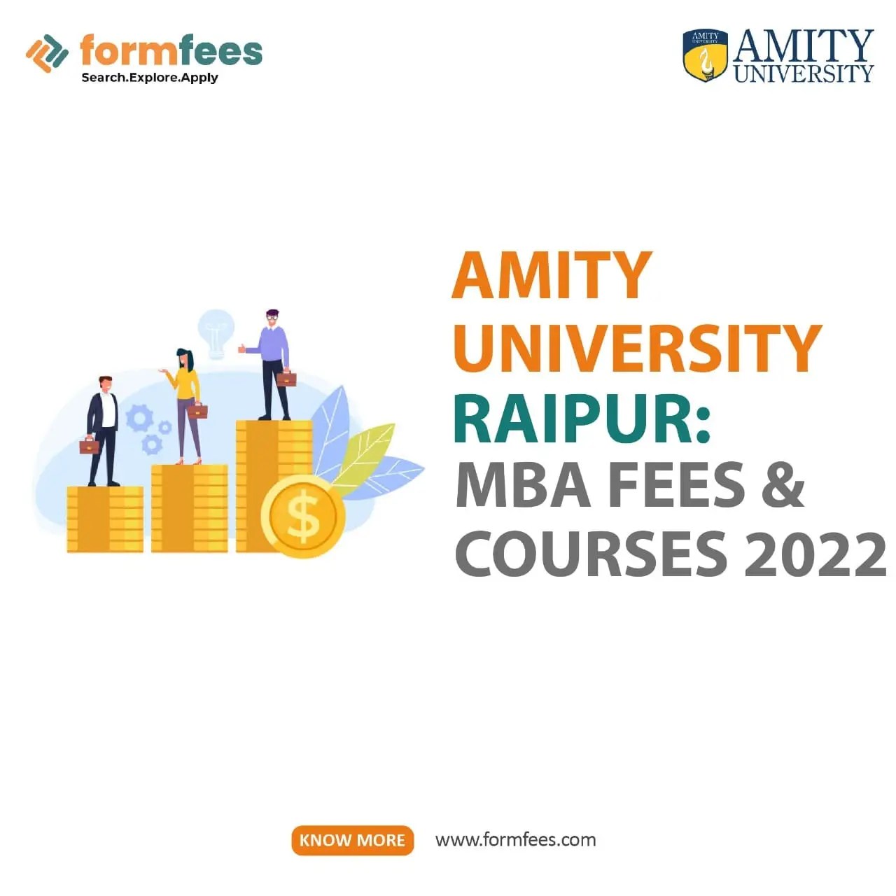Amity University Raipur MBA Fees & Courses 2022 Formfees