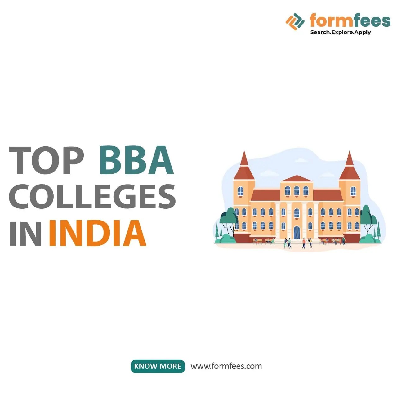 Top BBA Colleges in India Formfees