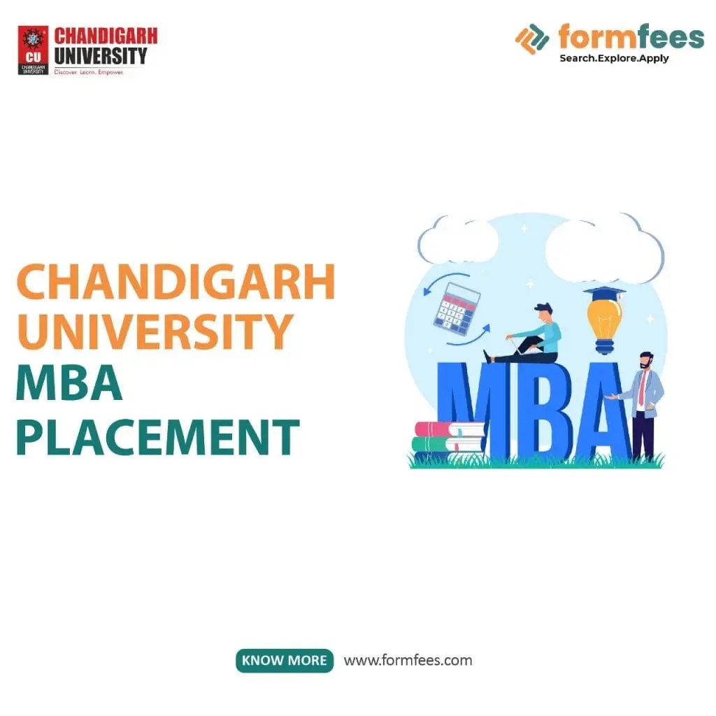 Chandigarh University MBA Placement Formfees