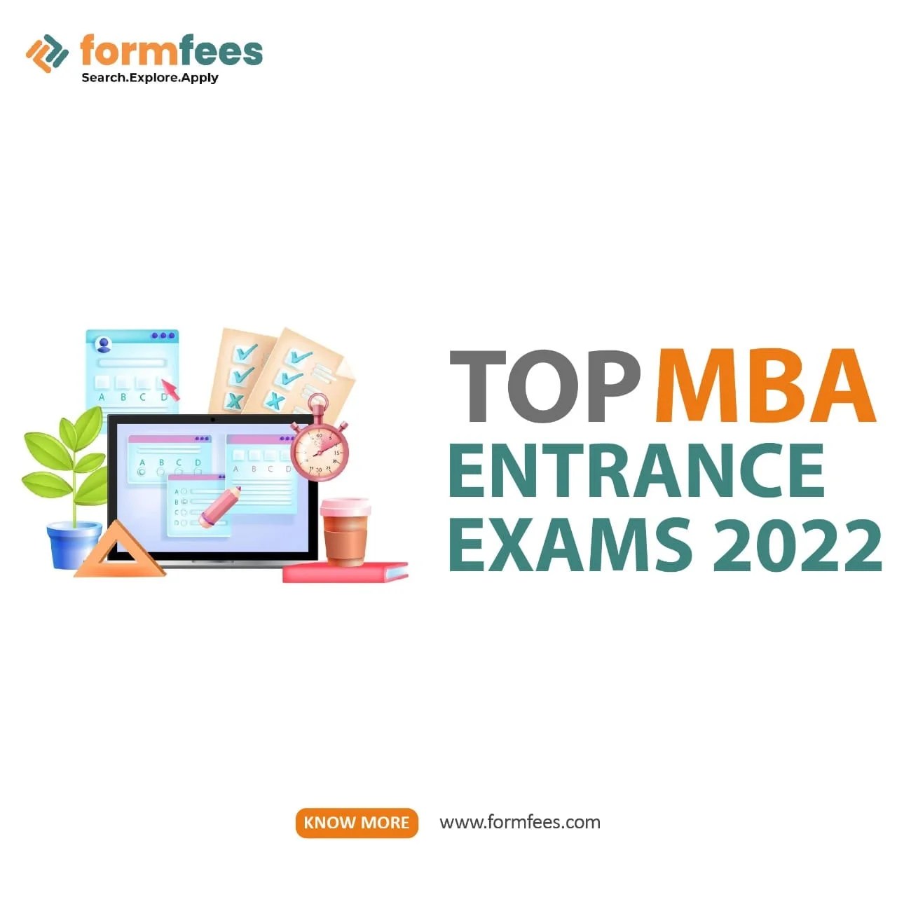 Top MBA Entrance Exams 2022 Formfees