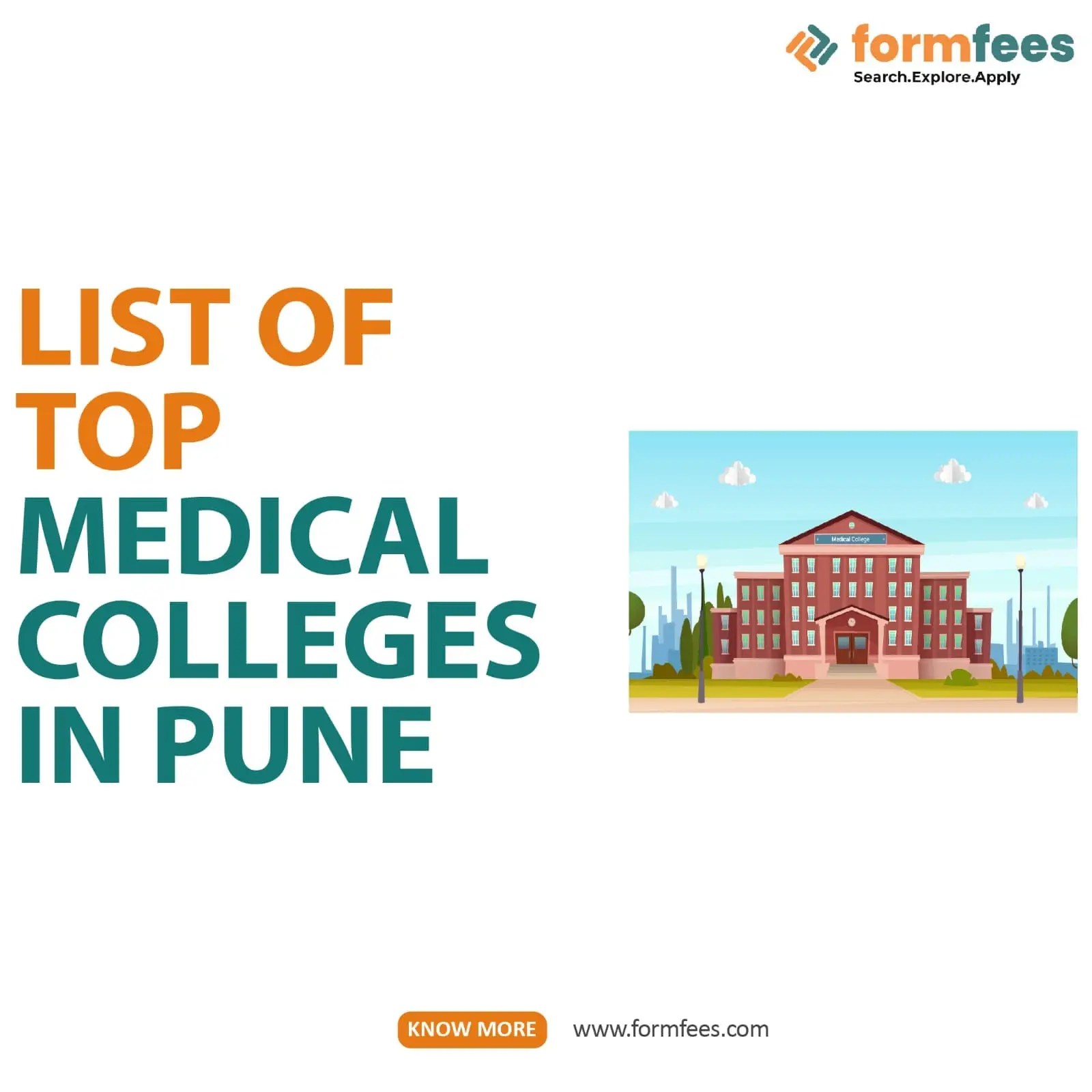 List of Top Medical Colleges In Pune Formfees