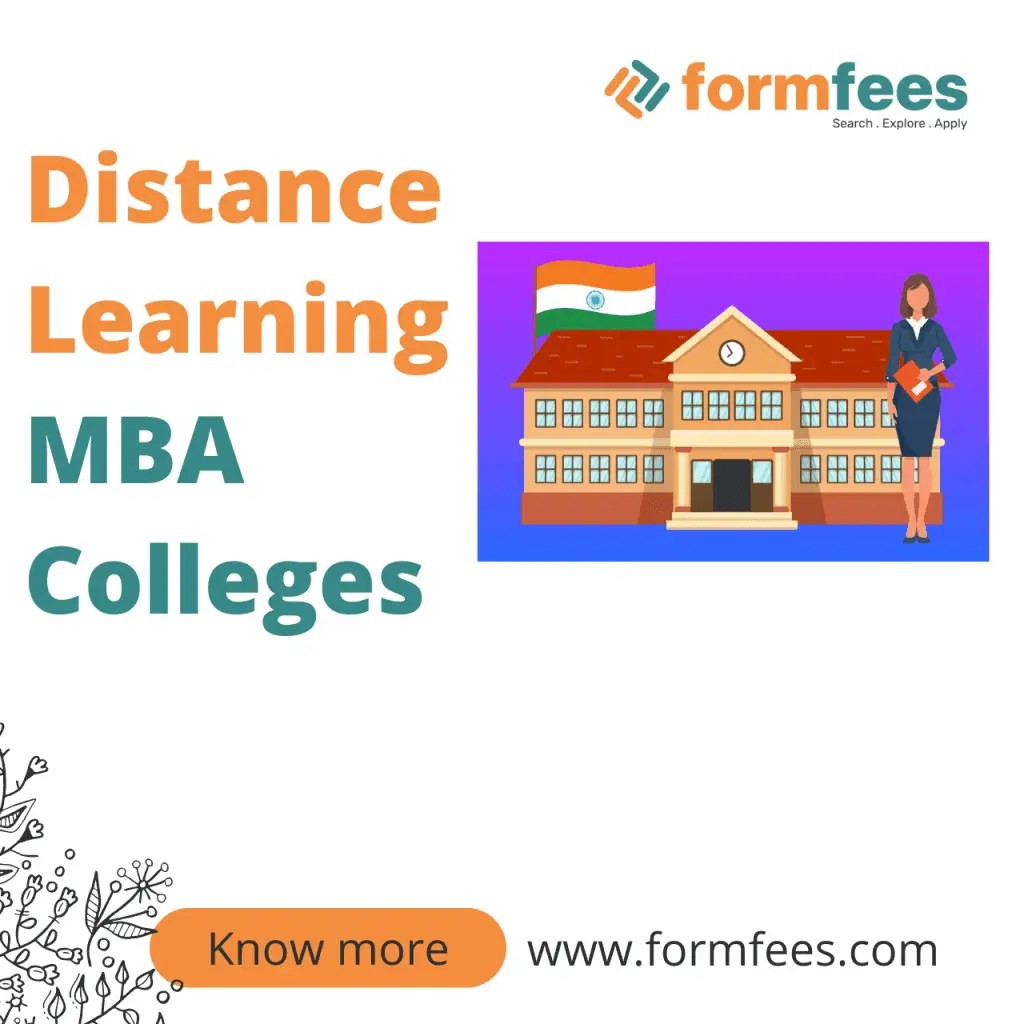 Distance Learning MBA Colleges Formfees