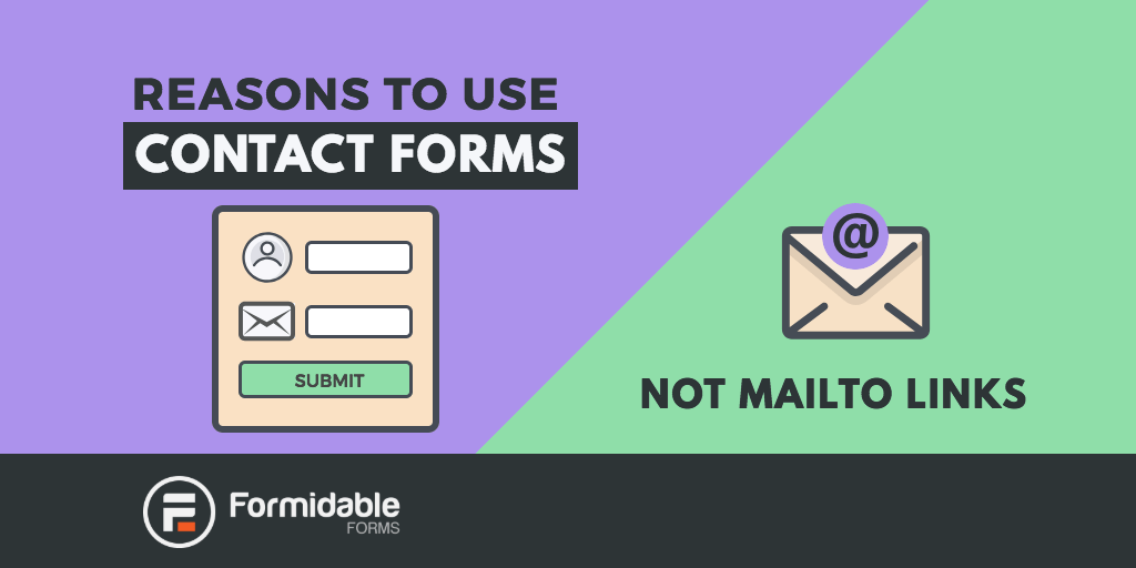 Why replace HTML email links with email contact forms? Formidable Forms