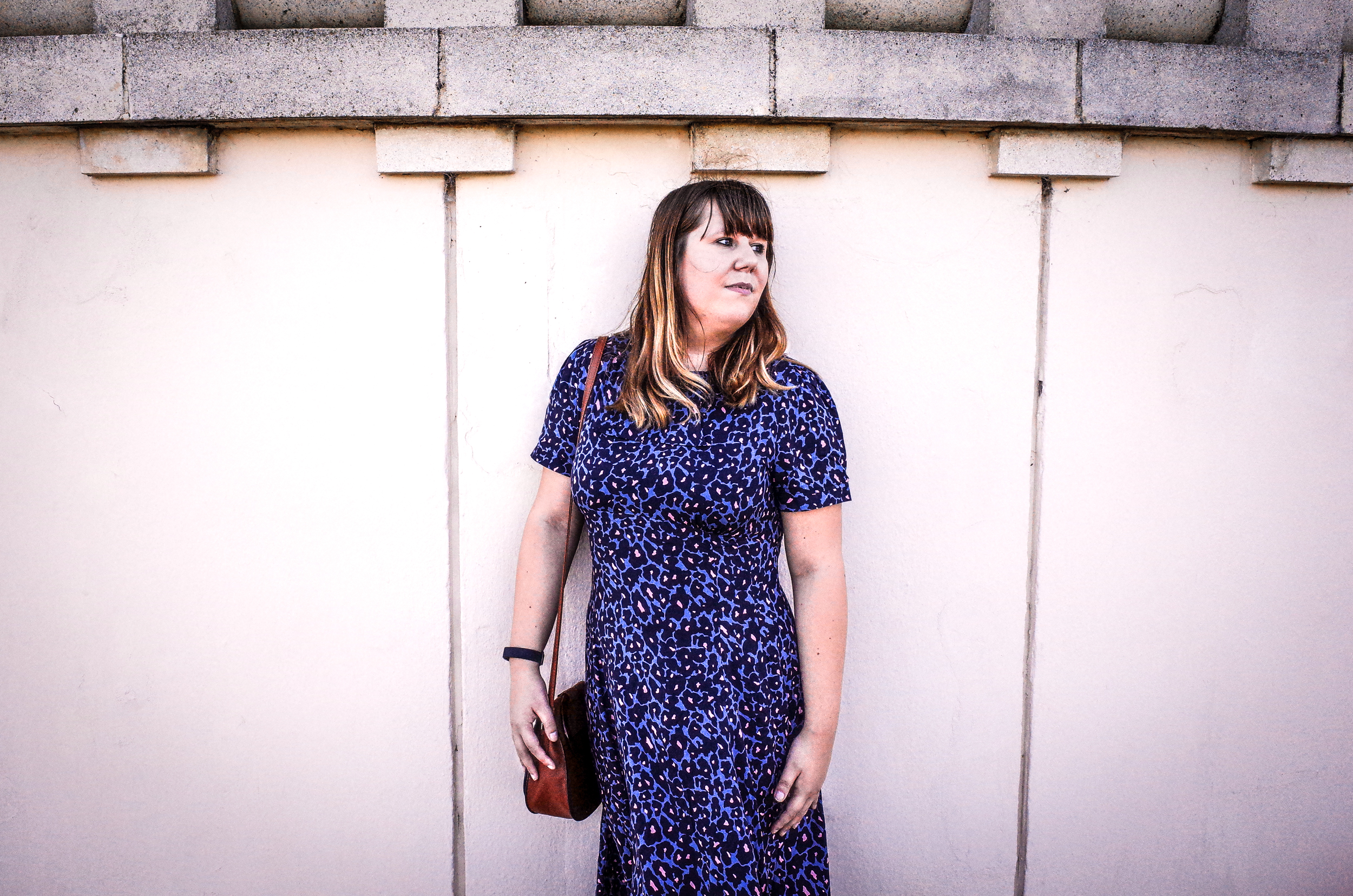 Another look at Joe Brown's Touch Of Pink dress, showcasing their autumn/summer fashion range