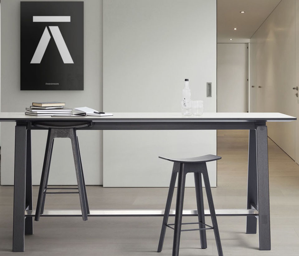 högt bord Ht1 Högt Mötesbord Breda Storlekar| Formis B2B Mötesbord