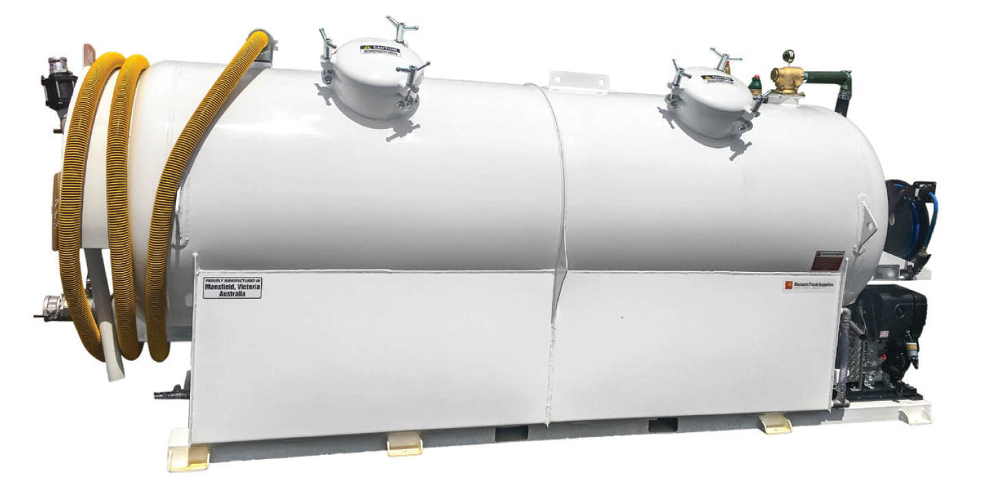 3200 Litre Evacuation Tank FORMIT PORTABLE TOILETS