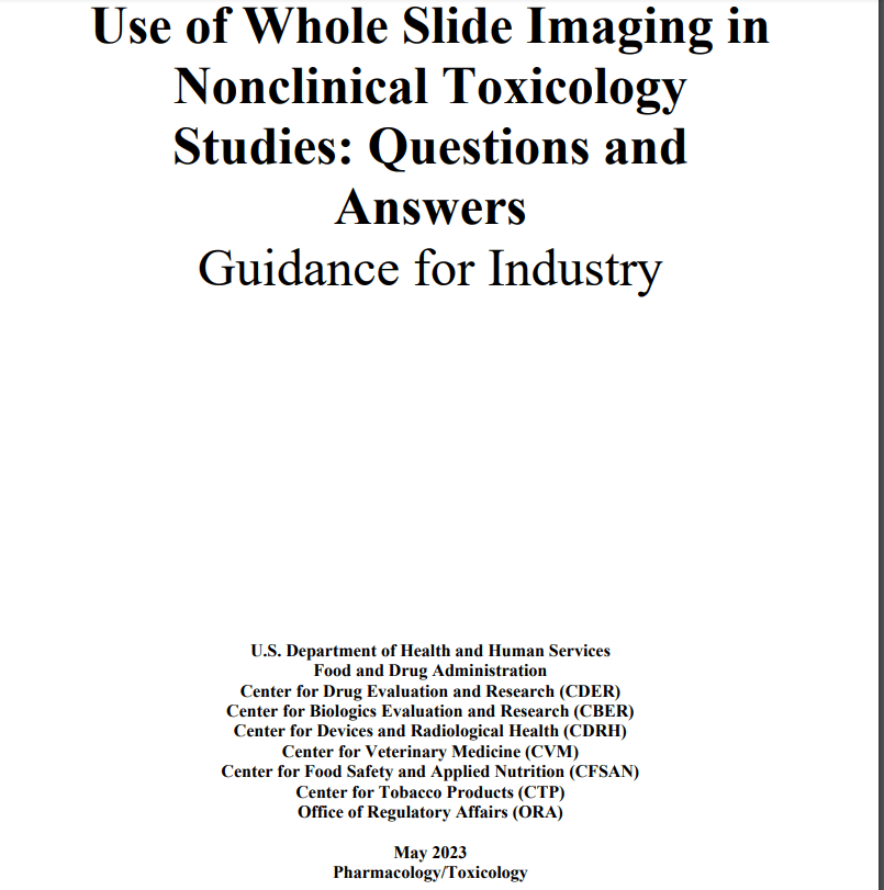 FDA final guidance clarifies whole slide imaging expectations in