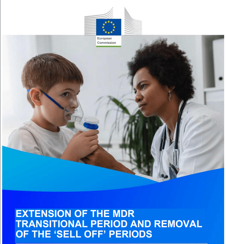 EXTENSION OF THE MDR TRANSITIONAL PERIOD AND REMOVAL OF THE ‘SELL OFF