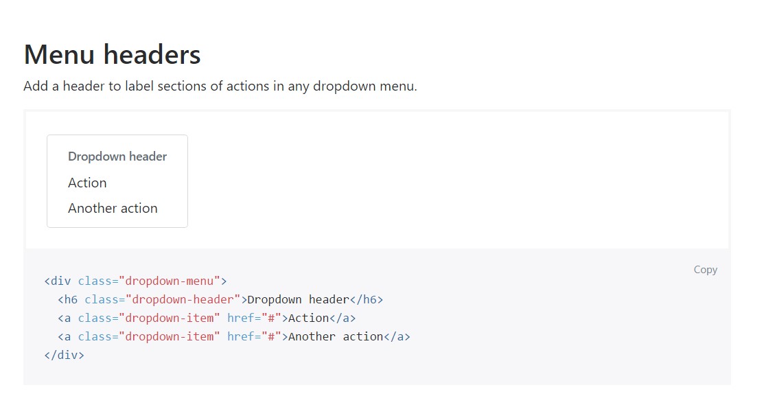 How to create header using bootstrap at all 3