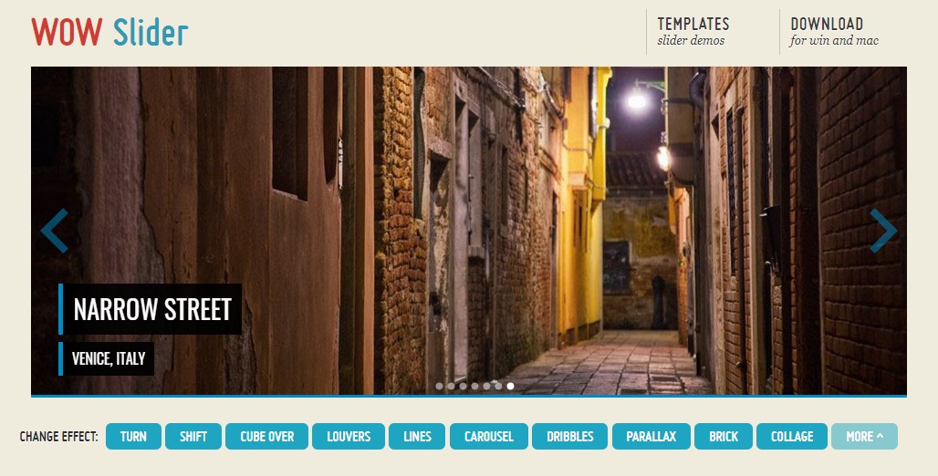 Simple HTML Slider Program