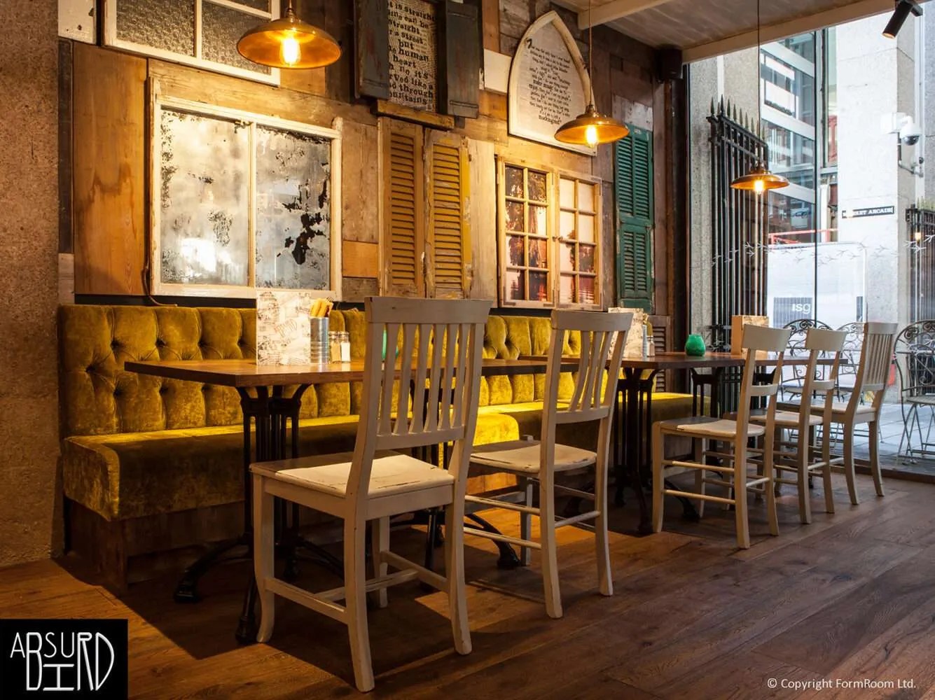 Absurd Bird Restaurant Design FormRoom