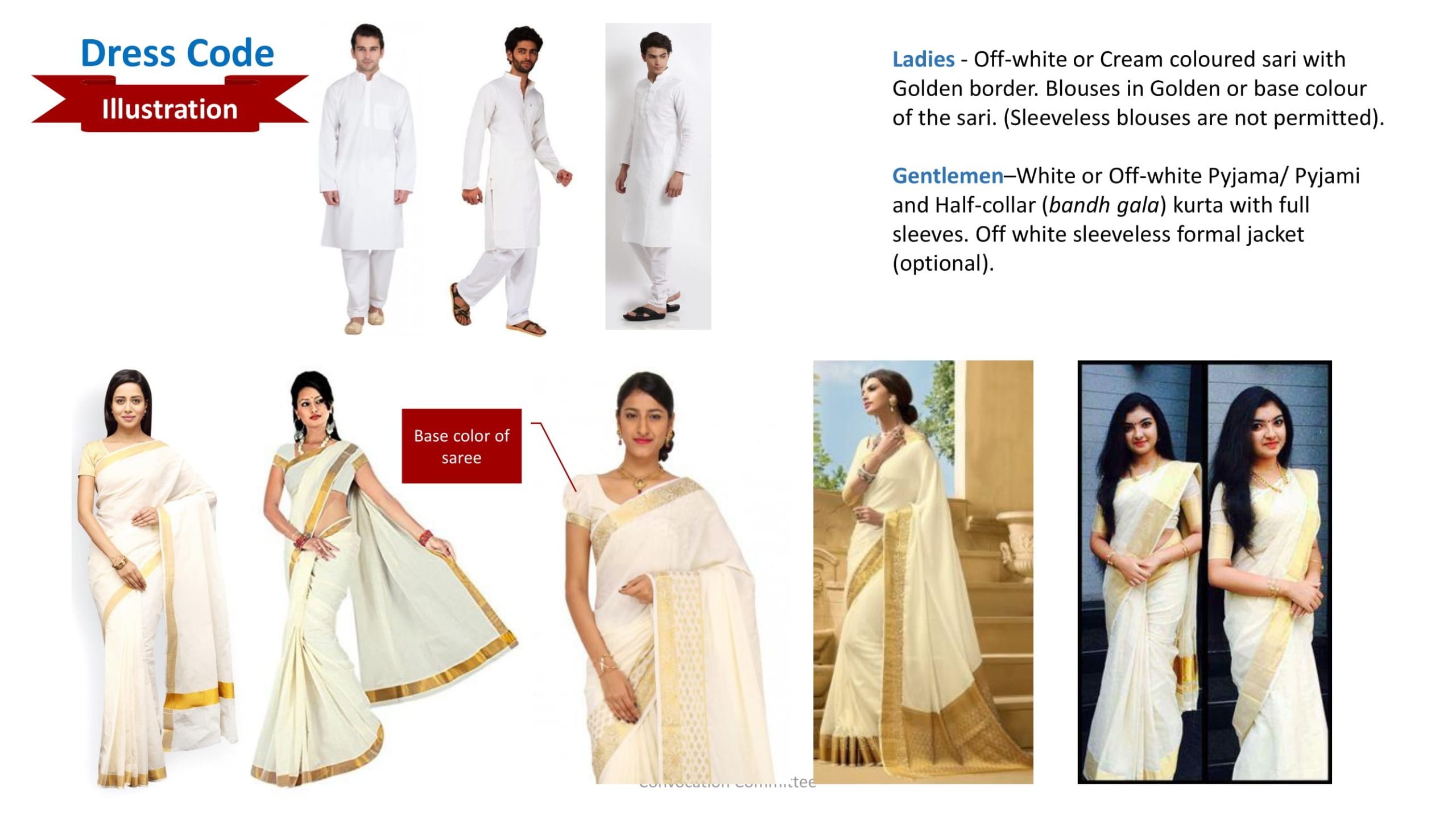 Final Dress Code Sample for Programme
